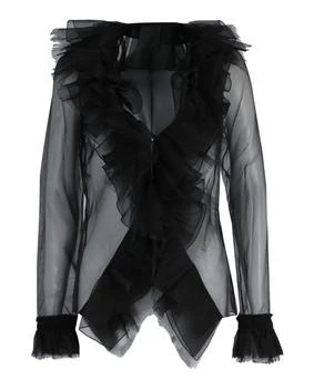 Givenchy | Ruffled Silk-Organza Blouse