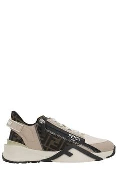 Fendi | Fendi Flow FF Jacquard Lace-Up Sneakers
