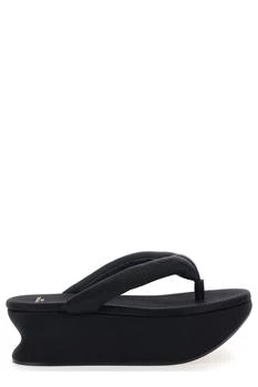 Balenciaga | Balenciaga Gaeta Thong Wedge Heeled Sandals