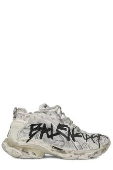 Balenciaga | Balenciaga Logo Printed Lace-Up Sneakers