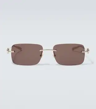 Gucci | Horsebit rectangular sunglasses