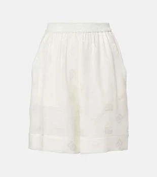Dolce
Gabbana | DG silk satin jacquard shorts