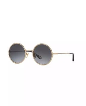 Chloé | Women's Round Etched Metal Sunglasses, CH0230S
