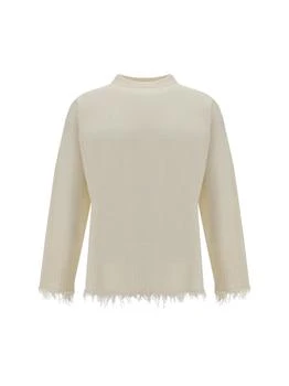 Jil Sander | Jil Sander Distressed Frayed Edged Jumper