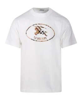 Burberry | Burberry Check Knight Stamp T-Shirt