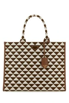 Prada | Prada Triangle-Logo Tote Bag