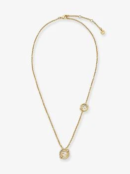 Fendi | EverRound metal necklace with rhinestones