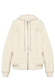 Rick Owens | Rick Owens Zip-Up Drawstring Hoodie