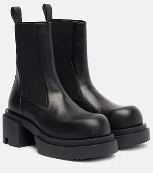 Rick Owens | Beatle leather platform Chelsea boots