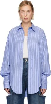 MAISON MARGIELA | Blue Cotton Shirt