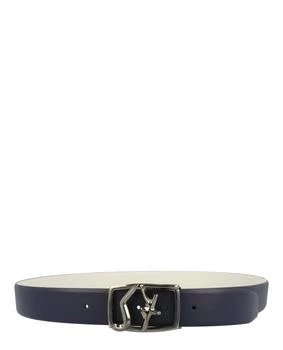 Salvatore Ferragamo SF Logo Reversible Leather Belt