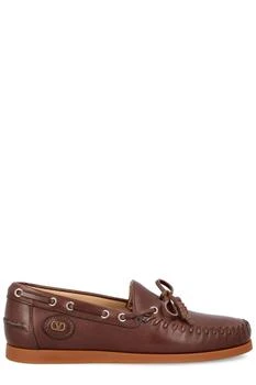 Valentino | Valentino Palm Avenue Bow Detailed Loafers