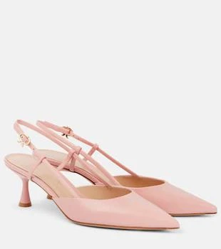 Gianvito Rossi | Ascent 55 leather slingback pumps