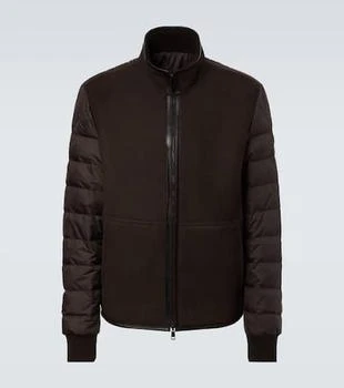 Moncler | Reversible shearling down jacket