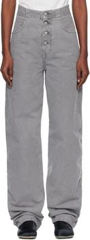 MM6 | Gray Indigo-Dyed Jeans