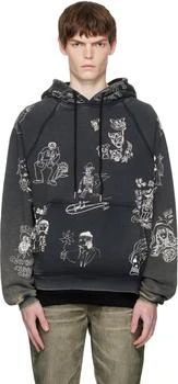 Black Thompson 'Smoking in the Boys Room' Hoodie