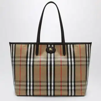 Burberry | Medium Highlands Tote bag in Check pattern