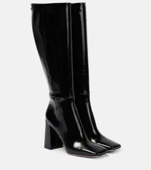 Gianvito Rossi | 95 patent leather knee-high boots