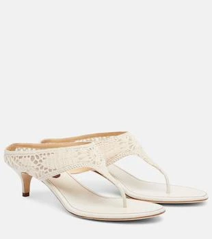 Magda Butrym | 45 crochet thong sandals