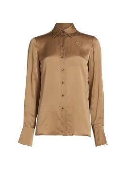 Zimmermann | Hypnotic Silk Satin Shirt