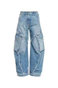 Versace | Versace Logo-Rise Cargo Jeans