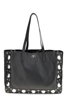 Valentino | Valentino Nellcôte VLogo Plaque Large Tote Bag