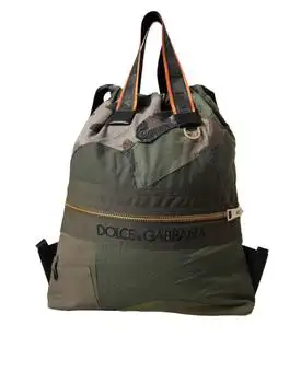 Dolce & Gabbana | Military Patchwork Rucksack Backpack Men's Bag