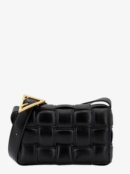 Bottega Veneta | Padded leather shoulder bag with intrecciato motif