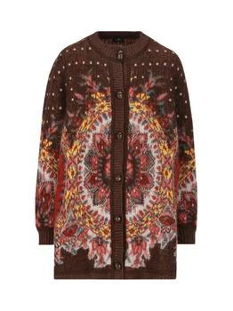 ETRO | Etro Jacquard Pattern Button-Up Cardigan