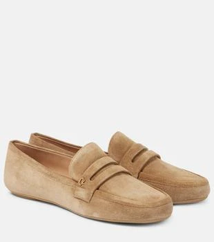 Gianvito Rossi | Giorgia suede penny loafers