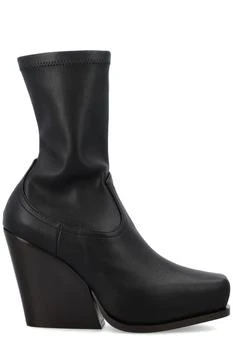 Stella McCartney | Stella McCartney Side Zipped Cowboy Stretch Ankle Boots