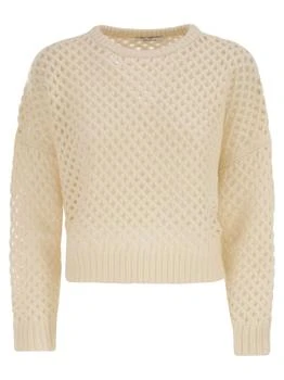 Max Mara | Max Mara Essen Perforated Crewneck Jumper