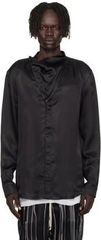 Rick Owens | Black Concordians Island Shirt