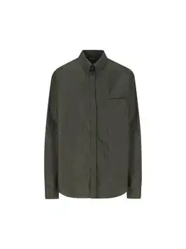 Balenciaga | Balenciaga Collared Long-Sleeve Shirt