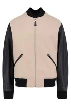 Givenchy Paris Zip-Up Bomber Jacket