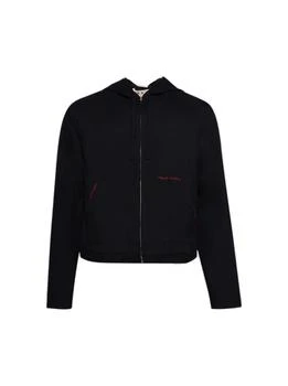 Marni | Marni Zip-Up Hooded Shirt