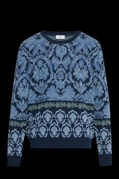 ETRO | Etro Decorative Pattern Crewneck Knitted Jumper