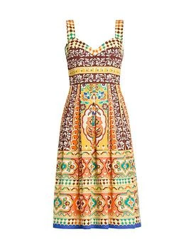 ETRO | Tapestry Sweetheart Tank Dress