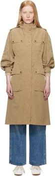Moncler | Tan Nantes Parka Coat