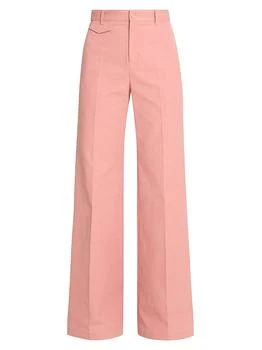 Chloé | Woven Cotton Trousers