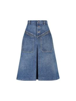 Chloé | Chloé Knee-Length Denim Skirt