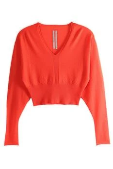 Rick Owens | Rick Owens Long-Sleeved V-Neck Jumper