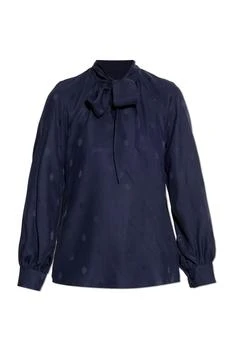 ETRO | Etro Tie Detailed Fluid Blouse