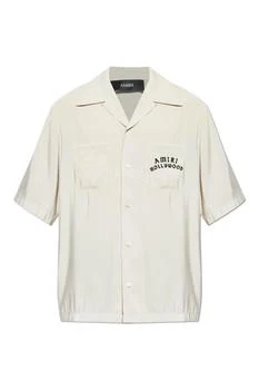 AMIRI | Amiiri Logo Embroidered Short-Sleeved Shirt