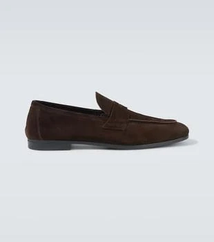 Tom Ford | Sean suede penny loafers