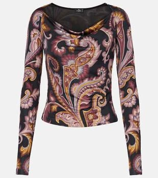 ETRO | Paisley jersey top