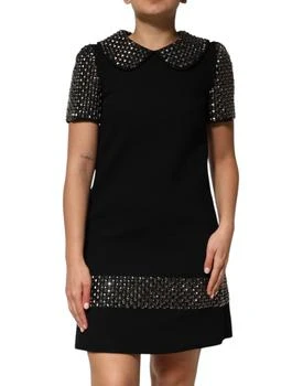 Dolce & Gabbana | Crystal Embellished Colla Mini Women's Dress