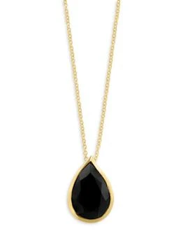 Effy | 14K Yellow Gold
Onyx Pendant Necklace