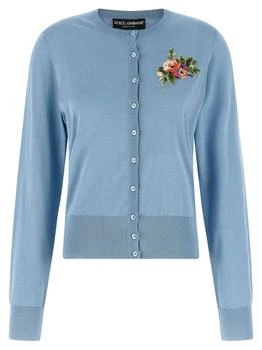 Dolce & Gabbana | Dolce & Gabbana Floral Embroidered Cardigan