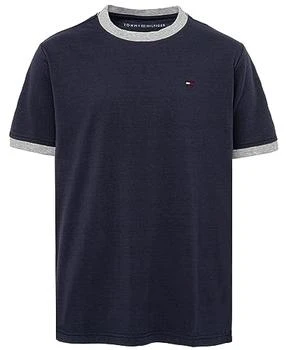 Tommy Hilfiger Tommy Hilfiger Boys' Short Sleeve Ken Ringer Crew Neck T-Shirt, Soft, Comfortable, Relaxed Fit